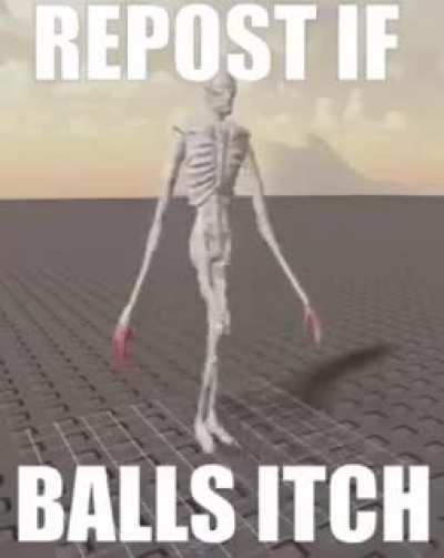 My balls itch