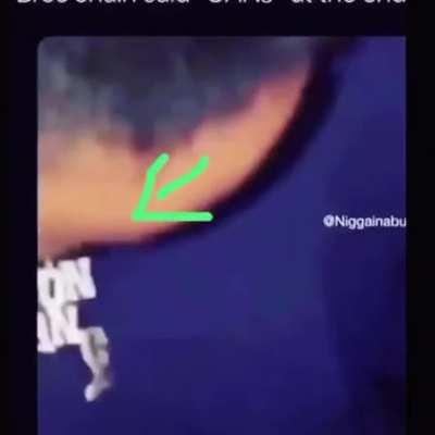 Nigga chain started collapsing
