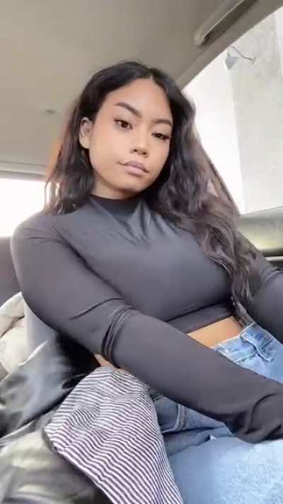 I hope no one sees my Blasian boobs