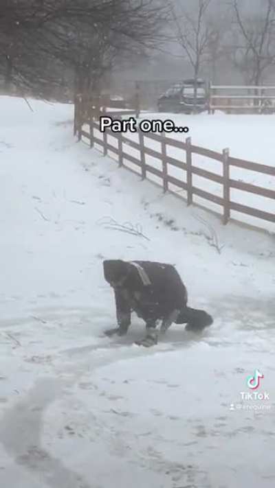 Bomb cyclone in America