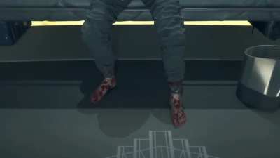Trying to get the under the bed cut scene but....