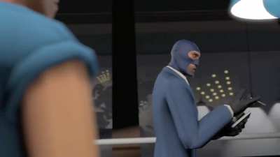 There is no punchline this is just Meet The Spy in it's entirety.