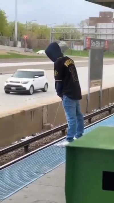 Just waiting at the trainstation