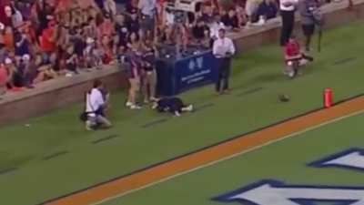 To catch the ball