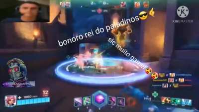 Bonoro pro player de paladinos 😎😎🥵🥵🤙🤙👍👍s&oacute; v&ecirc; pq tu nunca chega l&aacute; 😎