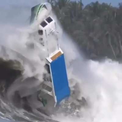 The ocean does not give a fuck