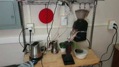 I automated my coffee routine with a servo, a peristaltic pump and a smart plug