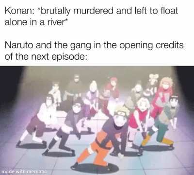 Also, Sasuke isn&rsquo;t in this opening&hellip;..