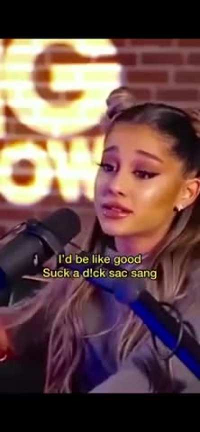 Mommy Ariana telling you to suck a dick 🍆 - so what are you waiting for? 