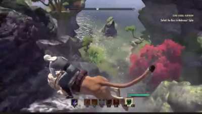 I&rsquo;m a simple elf, I see a ledge, I jump, I regret it 0.1 second later