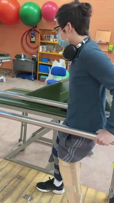 After 16 years of not being able to walk properly and 16 surgeries I&rsquo;m finally starting to take my firsts proper steps