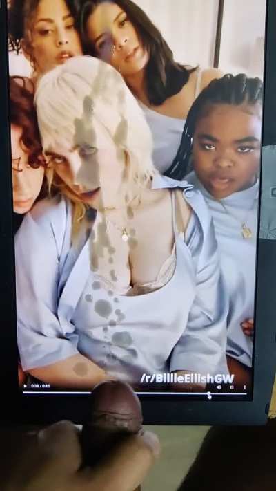 Billie Eilish Cum Tribute