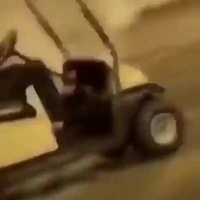 HMFT after I race around a golf kart