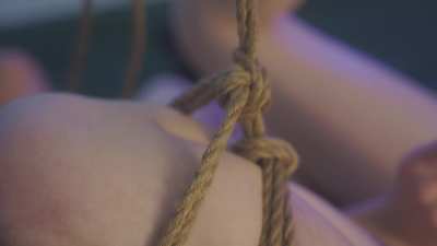A self-pleasure self tie