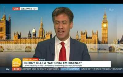 EdMiliband - "Are you willing to tax those oil &amp;amp; gas giants... Sunak was dragged kicking &amp;amp; screaming to a windfall tax &amp;amp; Truss opposes a windfall tax on principal.. so are you willing to stand up for the British people or are you standing up f