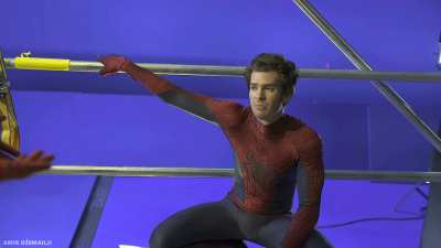 King is Back! #AndrewGarfield #SpiderManNoWayHome #OnSet #BehindTheScenes [2021] (4K ULTRA-HD)