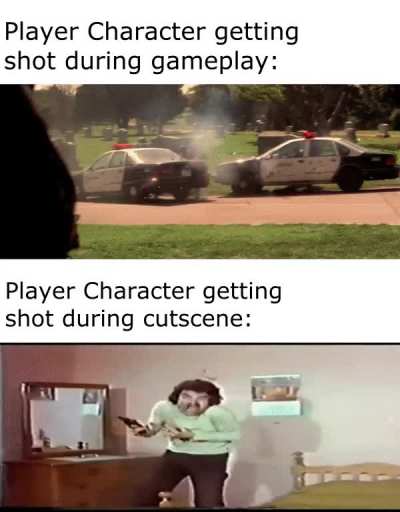 its just a flesh wound