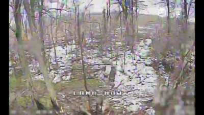 Multiple Russian soldiers struck by Ukrainian 414th UAS Brigade "Magyar's Birds". Eastern front. Published 06.02.2026