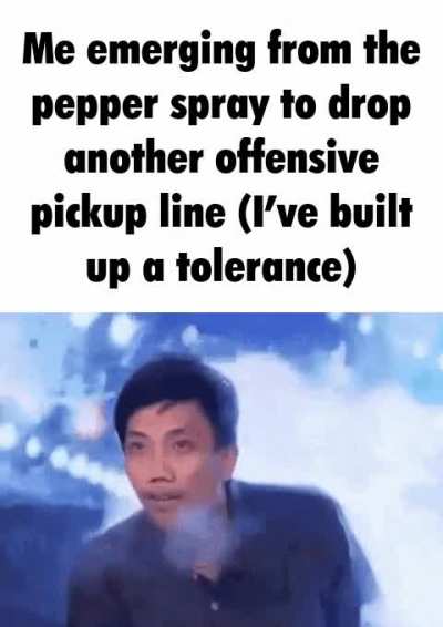 Why don&rsquo;t pepper spray cans make good friends?