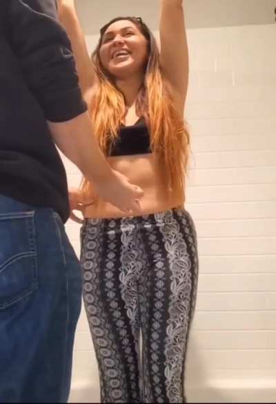 Keila Bellybutton Tickle