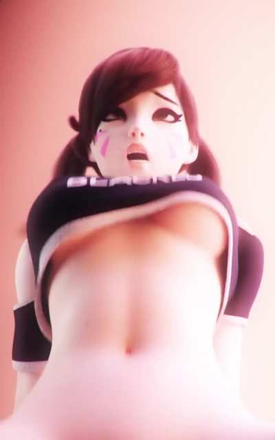 D.va discovers BBC and loves it (lewdninja) [Overwatch]