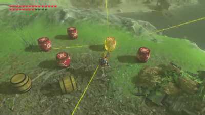 Link and bomb barrels, name a better duo&hellip;