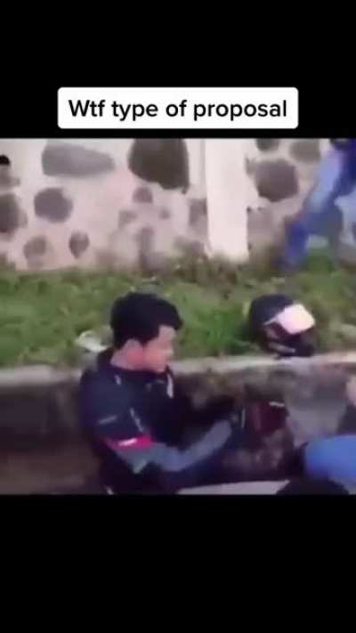 There’s probably better ways to propose…. Just sayin’