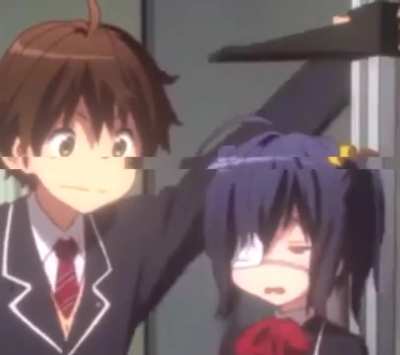 Is there anyone in this subreddit? Anyways I made an edit of Rikka although its a lil offbeat