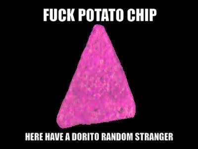 Friendship with potato chip ended