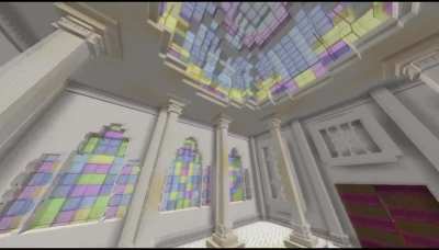 I'm recreating central cathedral in minecraft!