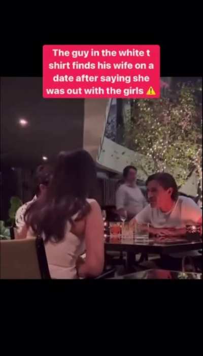 Husband and his friend films and confronts his wife for cheating on him when she was supposed to be out with her friends