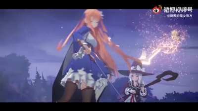 Revived Witch game concept CG