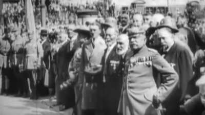 The Earliest known video of Adolf Hitler - N&uuml;rnberg 1923