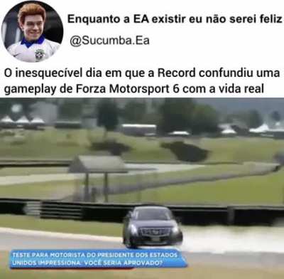 bizarro, como os filho da puta acham normal uma limosine a uns 80 por hora de marcha r&eacute;, jornalismo br &eacute; stand up disfar&ccedil;ado