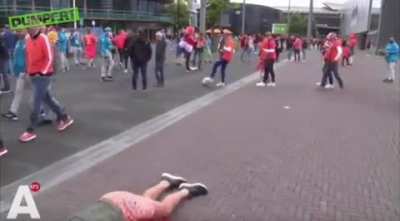 WCGW trying to do a trick drunk on television