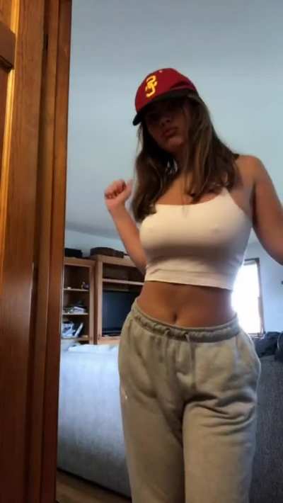 hard nipples &amp;amp; bouncing