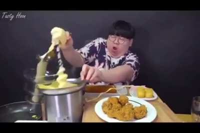 Cheese fondue