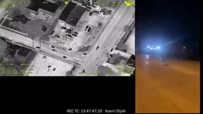 The FBI just released new footage of the Kenosha shootings.