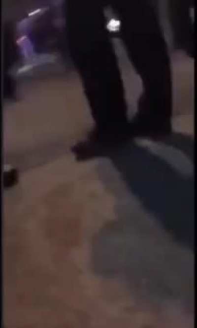 Unhinged ANTIFA girl spits at police, cops take her down. Friend demands for female officer to be present. Cops respond with "How do you know those officers don't identify as female?"