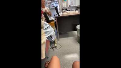 Substitute teacher writes "All Lives Matter" on whiteboard, then freaks out after a student questions her.