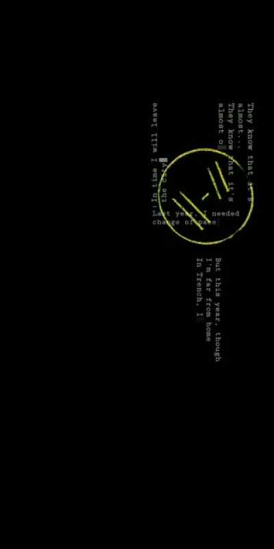 made an animated wallpaper [leave the city lyrics] hope you like it!