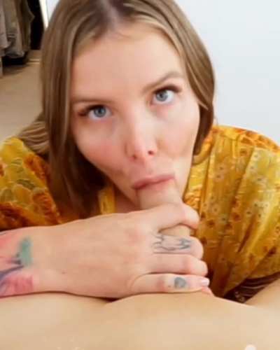 Show me a guy that can last longer then 1 minute with me sucking their dick?
