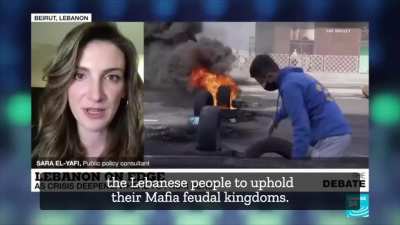 Sara El Yafi explains the current Lebanese economical and political crisis perfectly in only 4 minutes.