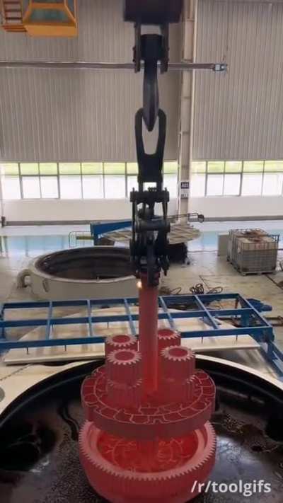 Oil quenching