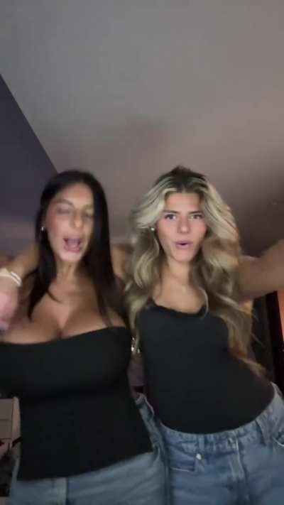 Big hair vs. big chest