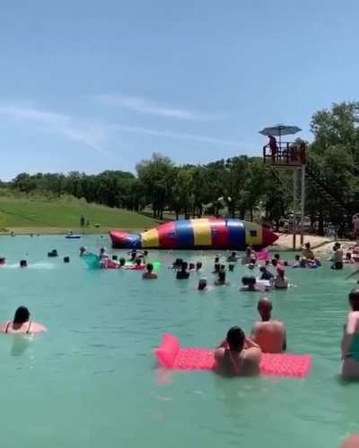 Guy gets serious air.