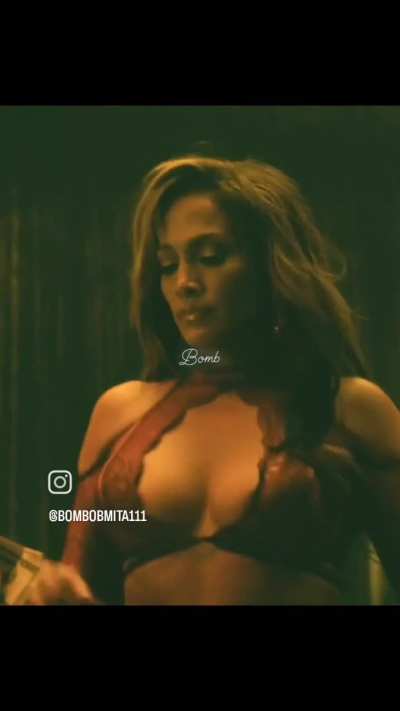 Jennifer Lopez at work