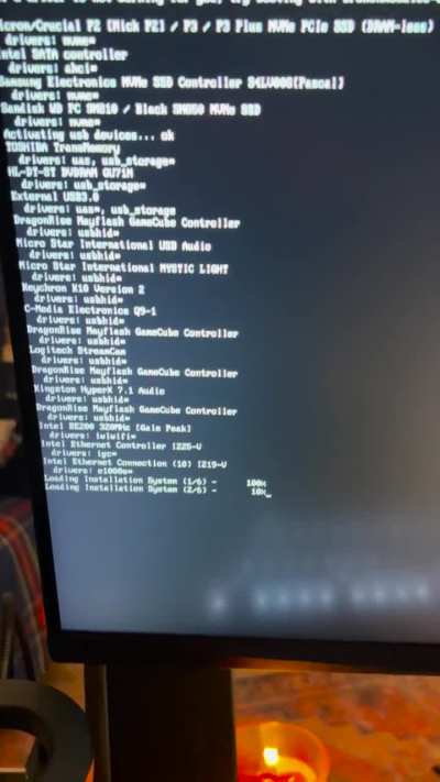 OpenSUSE stuck installation