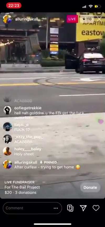 [LA]: Police heard on radio saying, &ldquo;You should not be driving past anybody. Stop and take somebody into custody&rdquo;