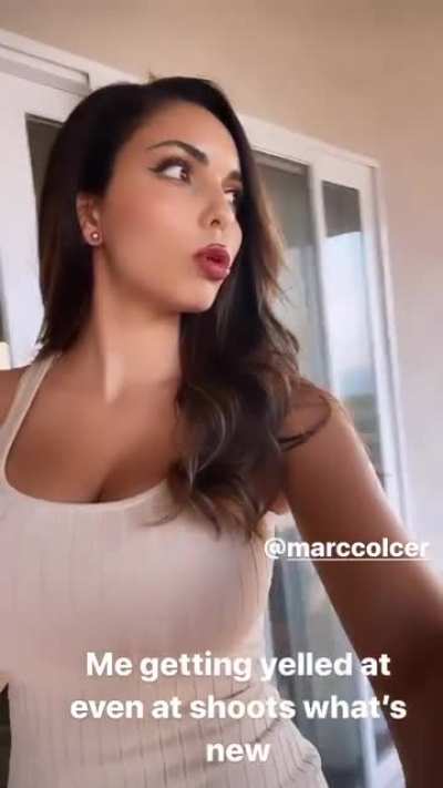 Yelled at on shoot